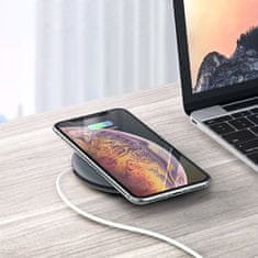 Ugreen bežični punjač QC 3.0 10W, siva