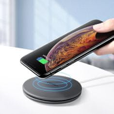 Ugreen bežični punjač QC 3.0 10W, siva