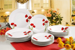 Banquet 18-dijelni set za jelo Poppy
