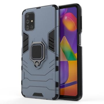 MG Ring Armor maska za Samsung Galaxy M31s, plava