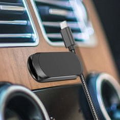 MG Flat magnetski držač mobitela za auto, crno