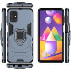 MG Ring Armor maska za Samsung Galaxy M31s, plava