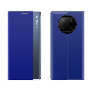 MG Sleep Case Smart Window preklopna maska za Xiaomi Redmi Note 9T 5G, plava
