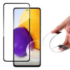 MG Full Cover Flexi Nano Hybrid zaštitno staklo za Samsung Galaxy A72 4G, crno