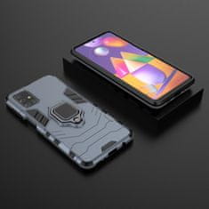 MG Ring Armor maska za Samsung Galaxy M31s, plava
