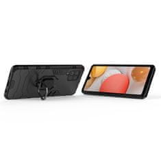 MG Ring Armor maska za Samsung Galaxy A42 5G, crno
