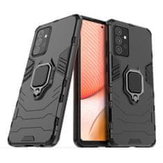 MG Ring Armor maska za Samsung Galaxy A72 4G, crno