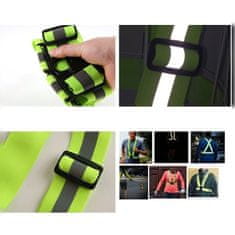 MG Reflective reflektirajući prsluk za trčanje, naranča