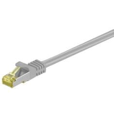 Goobay S/FTP CAT 6A sivi mrežni kabel za povezivanje, 25 m