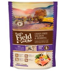 Sam's Field hrana za odrasle pse svih pasmina, bez žitarica, losos i haringa, 800 g