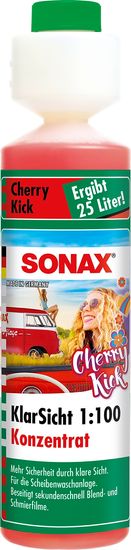 Sonax godišnje sredstvo za čišćenje vjetrobranskog stakla Cherry Kick, koncentrat 1:10, 1L