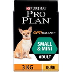 Purina Pro Plan Adult small&mini OPTIBALANCE, 3 kg