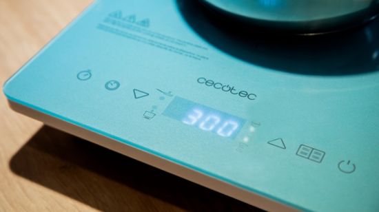 Cecotec Full Crystal indukcijska ploča za kuhanje, plava