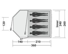 Easy Camp Blazar 400 šator
