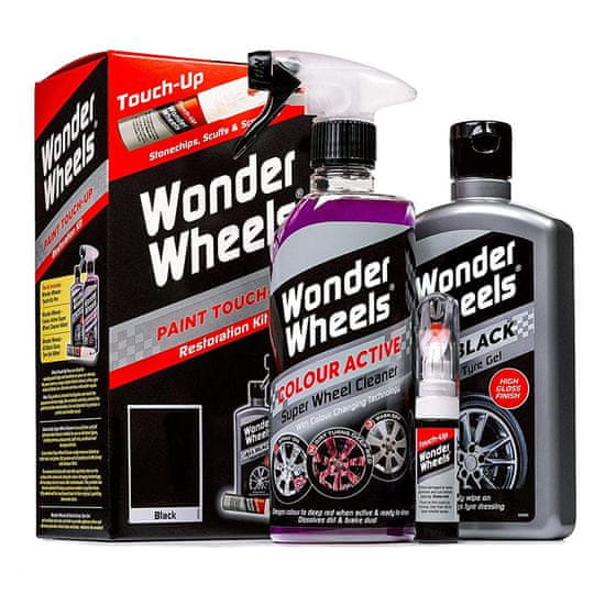 Wonder Wheels set za obnavljanje naplataka i guma Black