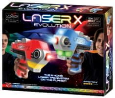 TM Toys LASER X evolucijski dvostruki blaster, postavljen za 2 igrača