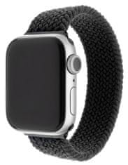FIXED Nylon Strap remen za Apple Watch 42/44 mm, veličina L, najlonski, crna (FIXENST-434-L-BK)