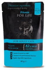 Fitmin mačja hrana u vrećici Cat pouch adult duck, 28x85 g