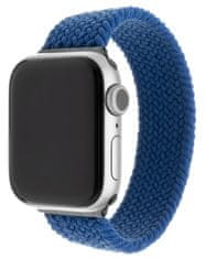 FIXED Nylon Strap remen za Apple Watch 42/44 mm, veličina L, najlonski, plava (FIXENST-434-L-BL)