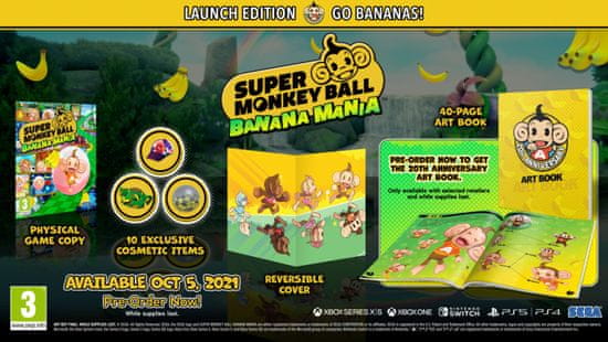 Sega Super Monkey Ball Banana Mania Launch Edition Nintendo