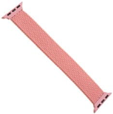 FIXED Nylon Strap remen za Apple Watch 42/44 mm, veličina S, najlonski, roza (FIXENST-434-S-PI)