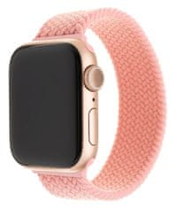 FIXED Nylon Strap remen za Apple Watch 42/44 mm, veličina S, najlonski, roza (FIXENST-434-S-PI)