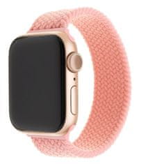 FIXED Nylon Strap remen za Apple Watch 42/44 mm, veličina XL, najlonski, roza (FIXENST-434-XL-PI)