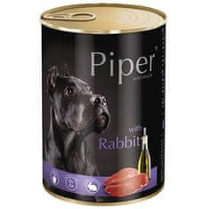 Piper mokra hrana za pse, kunić, 24 x 400 g
