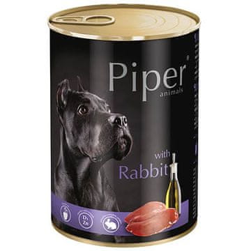 Piper mokra hrana za pse, kunić, 24 x 400 g
