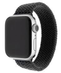FIXED Nylon Strap remen za Apple Watch 38/40mm, veličina XL, najlonski, crna (FIXENST-436-XL-BK)