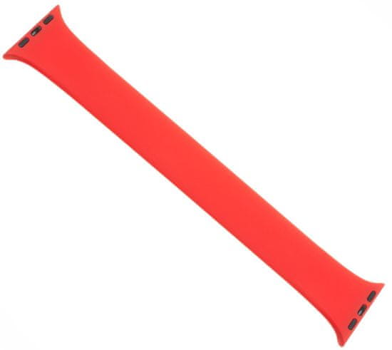 FIXED elastična silikonska traka Silicone Strap za Apple Watch 42/44mm, veličina XS FIXESST-434-XS-RD, crvena