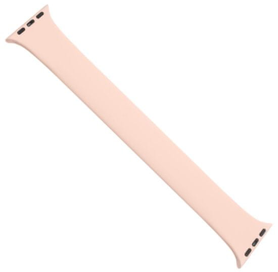 FIXED elastična silikonska traka Silicone Strap za Apple Watch 38/40mm, veličina L FIXESST-436-L-PI, ružičasta