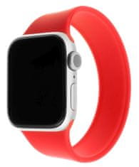 FIXED elastična silikonska traka Silicone Strap za Apple Watch 38/40mm, veličina L FIXESST-436-L-RD, crvena