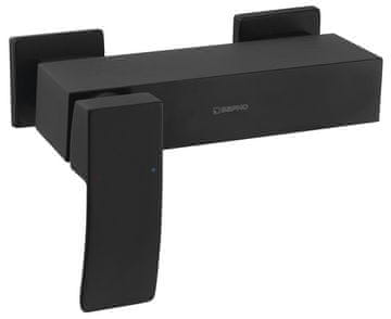 SAPHO GINKO Zidna Crna Mat Tuš Baterija