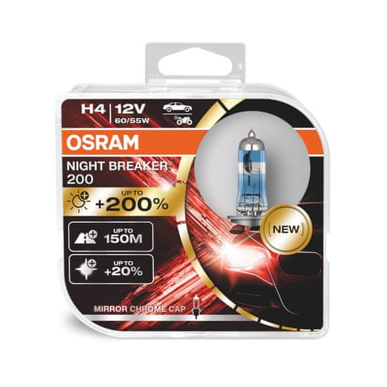 Osram žarulja NIGHT BREAKER 200 H4 DUO