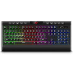 Havit Gamenote KB487L RGB gaming tipkovnica, crno