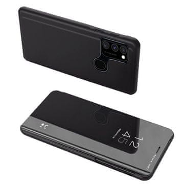 MG Clear View preklopna maska za Samsung Galaxy A12 / M12, crno