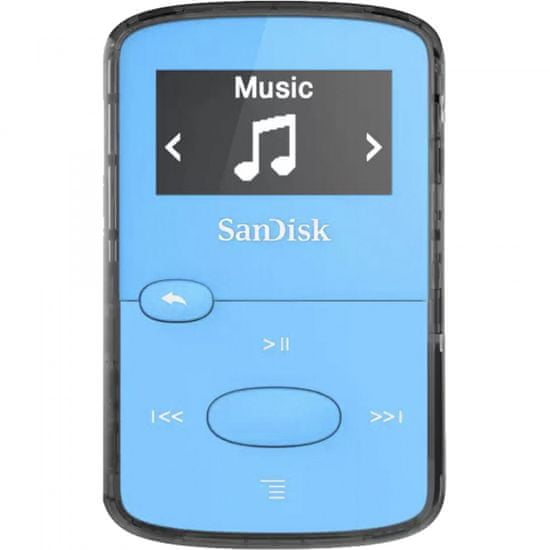 SanDisk Clip Jam MP3 player, 8 GB, plavi