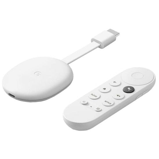 GOOGLE Chromecast s Google TV-om, bijeli (GA01919-DE)