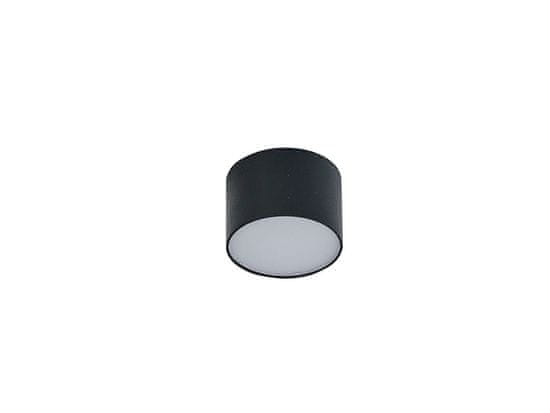 AZZARDO LED Stropna i zidna svjetiljka Monza R 8 črna 4000 K AZ2254, 5 W, crna