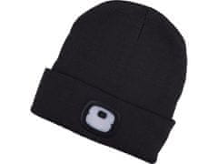 Extol Light Šešir s naglavnom lampom 43452 šešir s naglavnom lampom 4x25lm, punjiv, USB, tamno siva, ECONOMY, univerzalna veličina