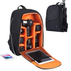 Puluz Camera Bag ruksak za fotoaparat i dodaci, crno