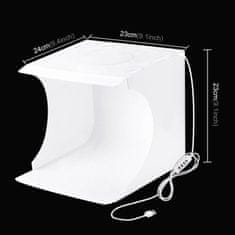 Puluz Studio foto box s LED osvjetljenjem 23 cm