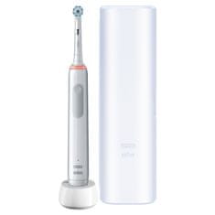 Oral-B Pro 3 - 3500 električna četkica za zube, Braun dizajn, bijela 