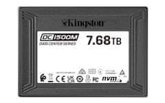 Kingston DC1500M U.2 Enterprise SSD disk, 7,68 TB, 3100/2700MB/s, PCIe NVMe Gen3 x4, 3D TLC (SEDC1500M/7680G)