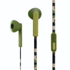 Urbanista San Francisco žičane slušalice s mikrofonom, vojno zelene