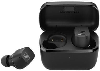 moderne prijenosne priključne bežične slušalice bluetooth sennheiser stvarno bežični udoban mikrofon, otporan na vodu, znoj i memoriju, hands-free upravljanje dodirom