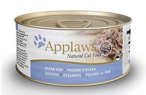 Applaws konzerva za mačke Catfish, 24x70 g