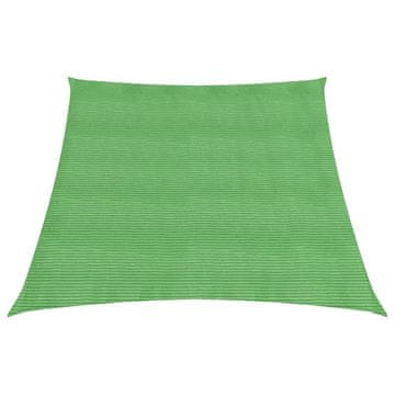 Vidaxl Jedro za sjenu, 160 g/m², svijetlozelena, 3/4x2 m, HDPE