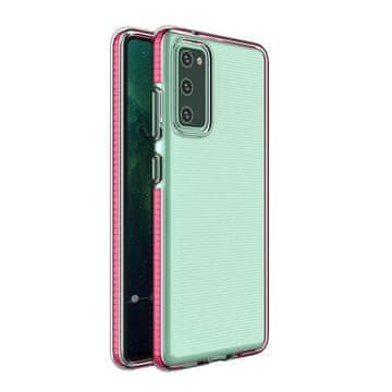 MG Spring Case silikonska maska za Samsung Galaxy A12 / M12, tamno ružičasta